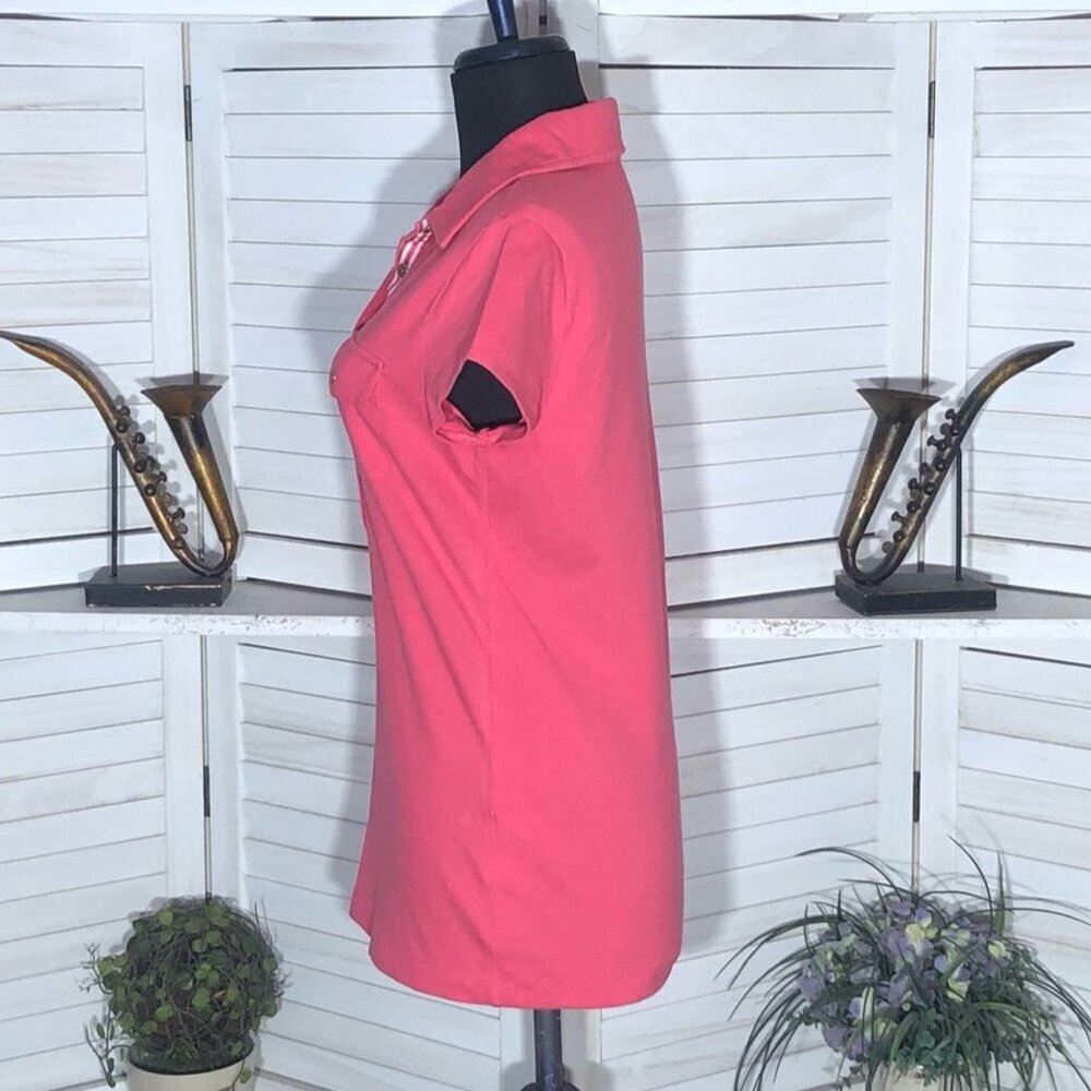 Polo Shirt tennis cotton preppy old money academy activewear athleisure sporty M - Picture 10 of 16